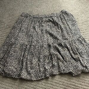 american eagle cheetah skirt.
